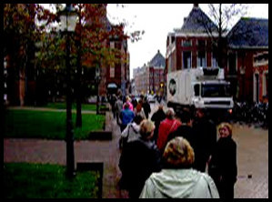 Op weg naar het Martinikerkhof